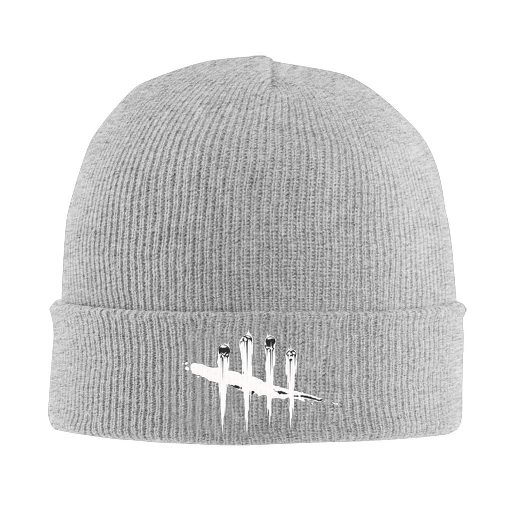 Punk YK White Marks Games Deads By Daylight Personalized Warm Knitted Caps Women Unisex FeUnisex Hiking Winter Beanies Hats