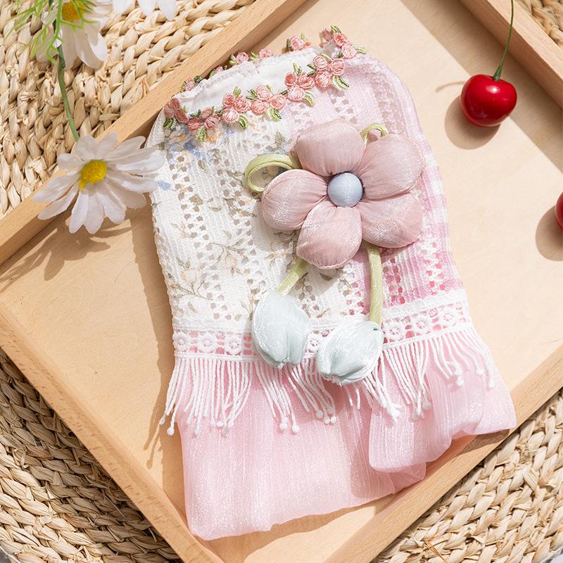 Frühlings-Sommer Jeanskleid: Hongkong-Stil Trägerrock für Hunde & Katzen