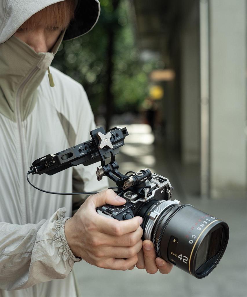 TILTA Iron Head Dual-Axis Snail Gimbal Mount with NATO Quick Release System