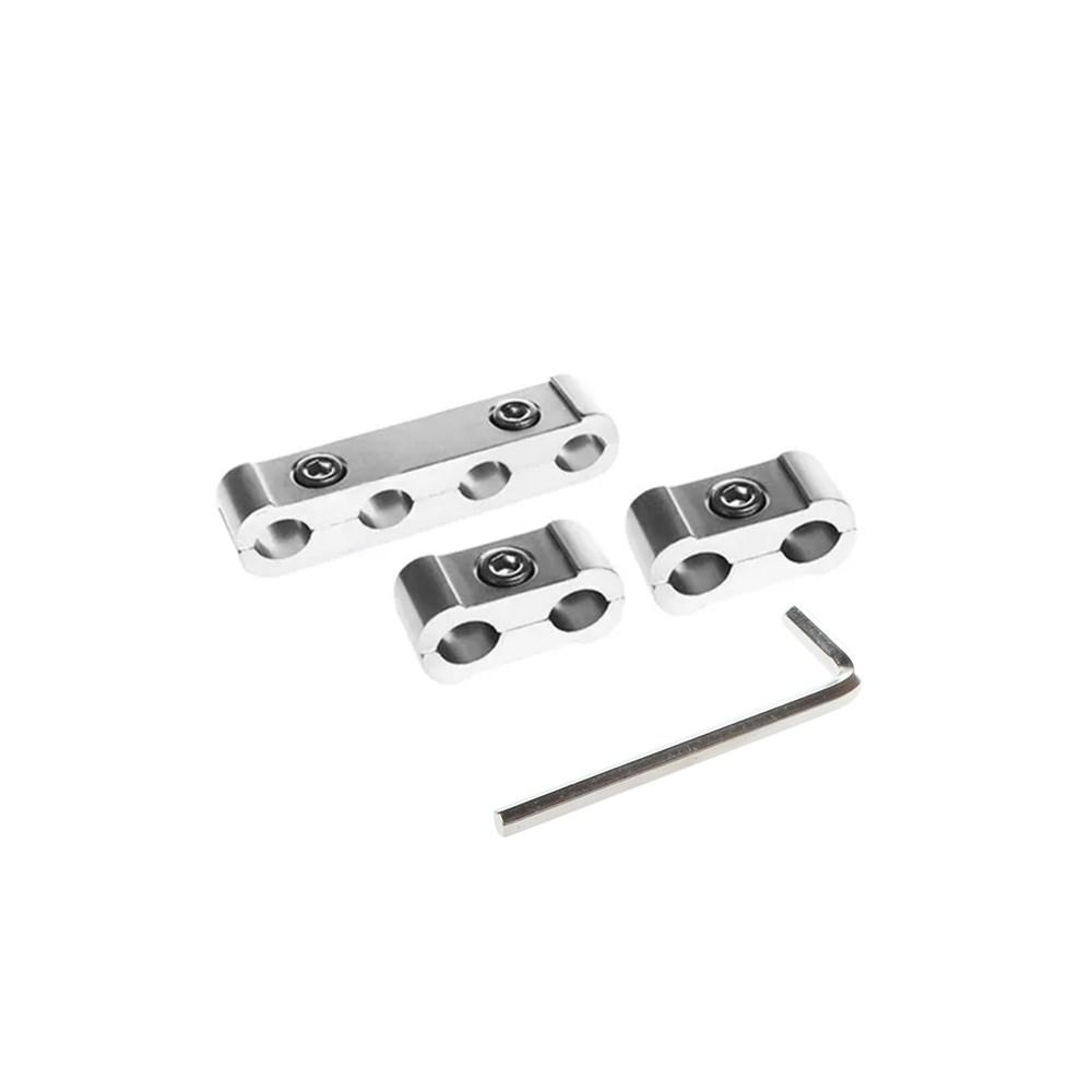 3pcs Car Spark Plug Electrical Wire Clamp Separator Line Ignition Cable Clip Divider Organizer Clamp Kit For 8MM/9MM/10MM