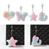Butterfly Keychain Rings Cute Cat Keychain Pendant Plush Car Keyring Decoration