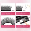 XIUSUZAKI L/LU/M Schwung YY 3D 4D 5D W Wimpernverlängerungen Weiche Natürliche W Wimpernverlängerungen Vorgefertigte Volumenfächer Falsche Wimpern Shop
