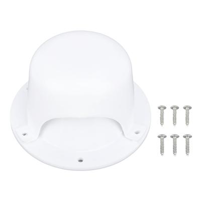 RV Plumbing Vent Cap Odor Resistant Easy Installation Roof Vent Cover for Trailer Motorhome Campervan White
