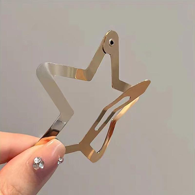 Bunte Hallow Star Haarnadel Haar Krallen Haar Clips Für Mädchen Frauen Kid Childs Vintage Für Geschenk Haar Zubehör Kopf Dekoration