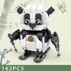 Creative Chinese Panda Building Blocks For Children Educational Animal cognition Construction Toys For Kids Birthday Gift DIY