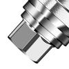 Manicotto Chiave a Bussola Universale 10mm 19mm Convertitore Regolabile per Chiave a Bussola per Cricchetti Chiavi Dinamometriche con Attacco da 3/8 di Pollice