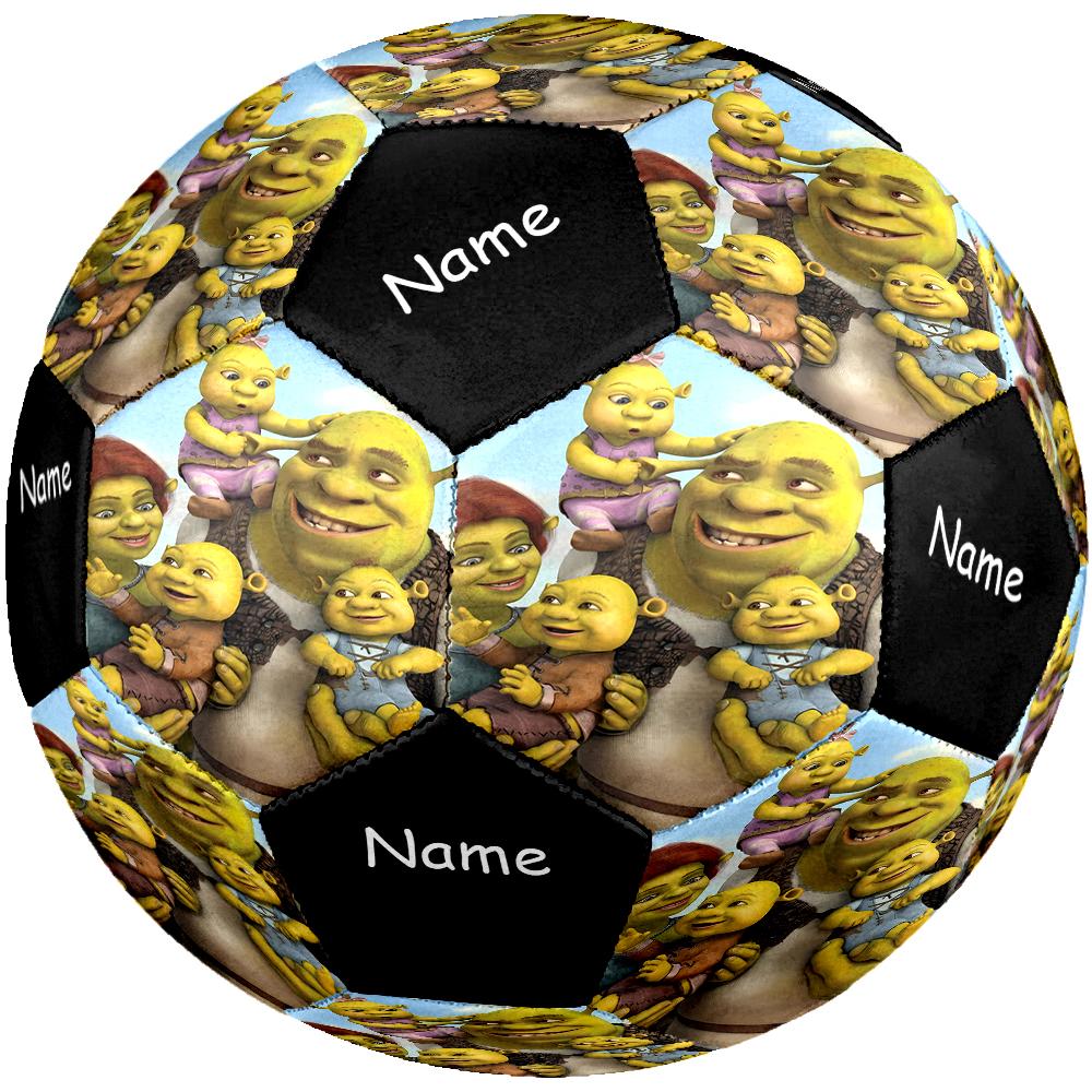 Custom Name Shrek Theme Size 5 Soccer Ball, Suitable for Both Indoor and Outdoor Matches, a Gift Suitable for Everyone.