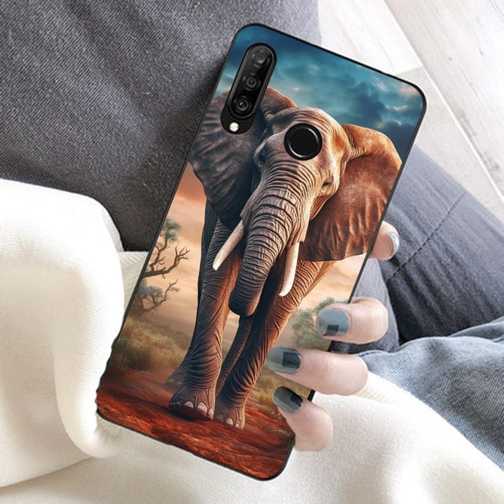 Elephant Phone Case For Huawei Honor 10 Lite 9 20 7A 9X 30 50 60 70 Pro Plus Soft Silicone Cover