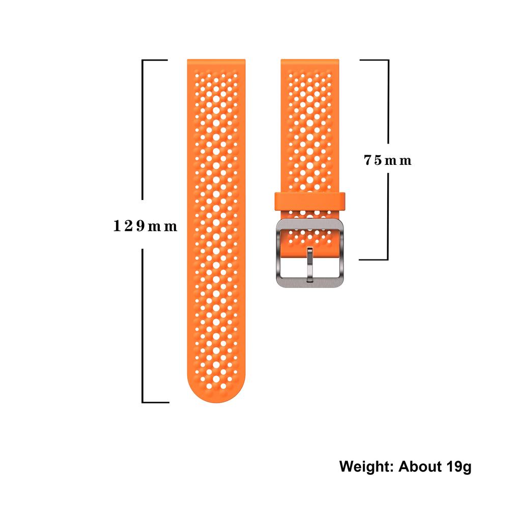 22mm Silicone Band For HUAWEI WATCH GT 5 4 3 46mm Runner Sport Strap Watchband For HUAWEI WATCH 4 3 Pro Wristband Bracelet