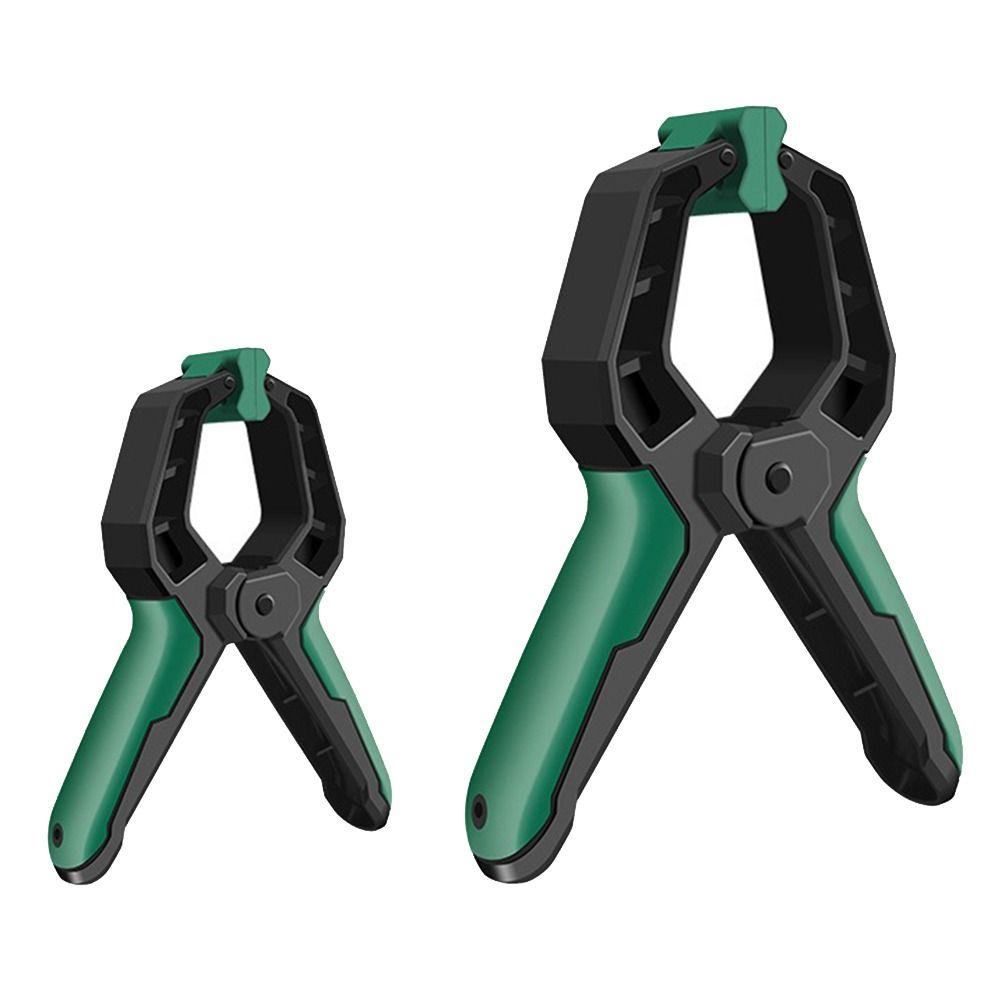 

Portable Plastic Quick Clamp Spring Clamps Multi-Purpose Heavy Duty Locking Pliers Non-slip Handle Woodworking Tool Hand Tool 4inch