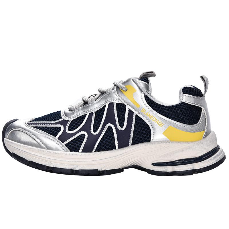 New product hot sale autumn new retro dad shoes platform mesh casual sneakers 5657