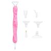 5D Resin Diamond Painting Pen with 6pcs Plastic Replacement Pen Heads Point Drill Pens DIY Art Crafts Diamond Painting