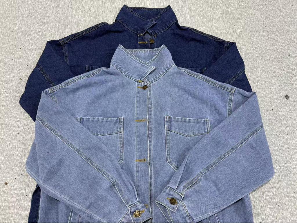 European & American Women's Spring Denim Jacket - Loose Fit