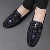 Men Loafers Genuine Leather Moccasin Footwear Lightweight Breathable Driving Shoes Male Classical Office Shoes Men Shoes Loafers