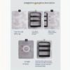 Seasoning Storage Rack Wall Mounted Kitchen Non Perforated Multi-layer Household Seasoning Bottle Storage Rack Bathroom  Shelf