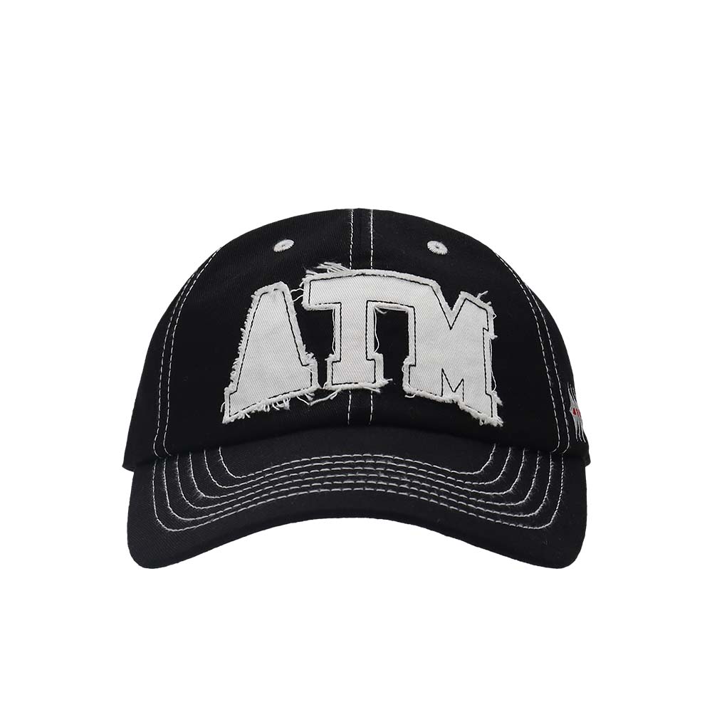 AFTERMATH Atm Bold Logo Baseballkappe Schwarz