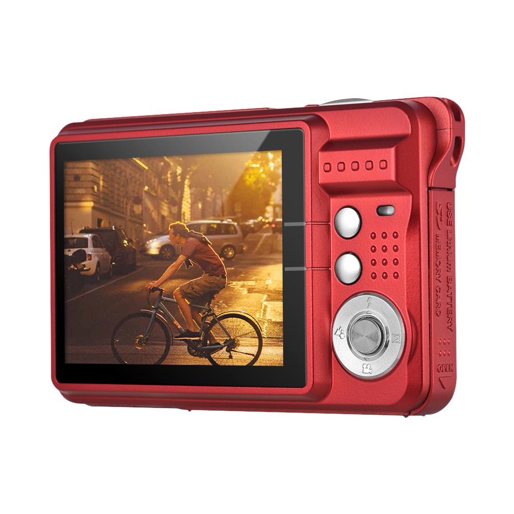 Andoer 18M 720P HD digitální kamera Videokamera s 2ks dobíjecími bateriemi 8x digitální zoom