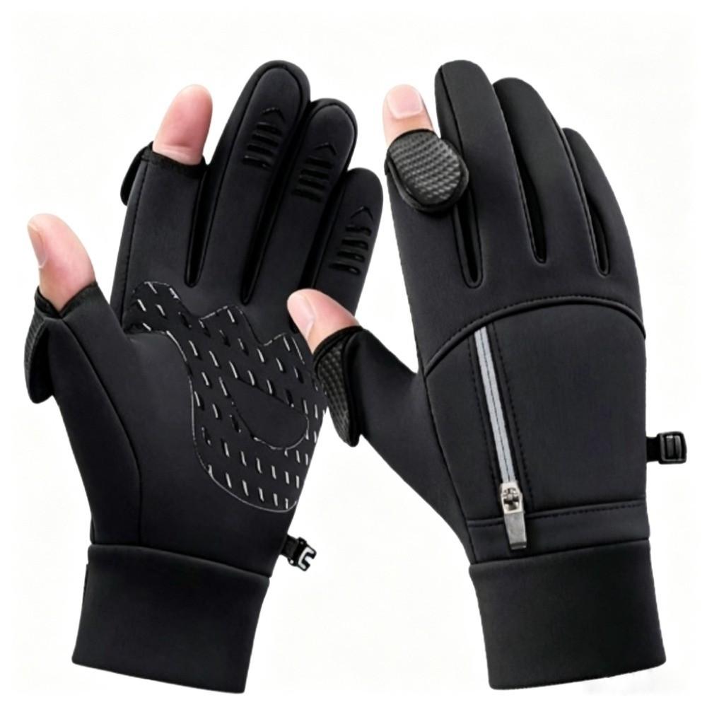 Storage Design Touch Screen Gloves Unisex Flip Gloves Warm Outdoor Sports Gloves Riding