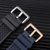 High Quality Rubber Watchband Cartier CALIBRE London Tank W7100056 W7100055 WGCA0010 WSCA0006 WSCA Citizen Watch Strap 23mm