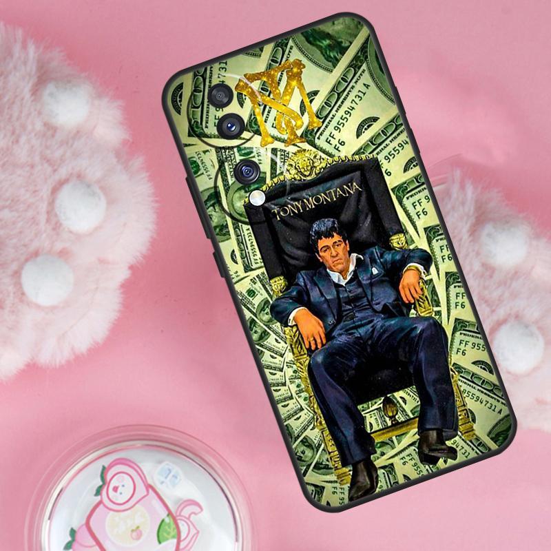 Scarface Tony Montana Case For Honor Magic 7 Lite 5 6 Pro Honor 200 50 70 90 Lite X9b X9a X8b X8a X8 X9 X9c Cover