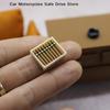 1/12 Dollhouse Simulation Cigar Ashtray Kit Model Mini Cigarette Ornament Dolls House Decoration Accessories Pretend Play Toys