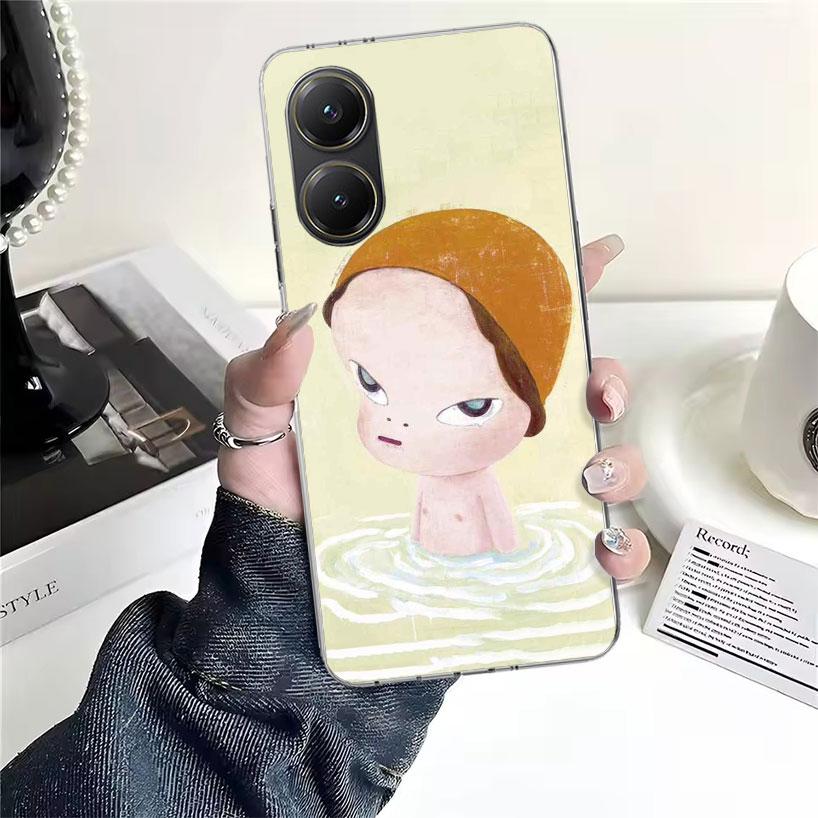 

Y-Yoshitomo Nara Мягкий чехол для телефона для Xiaomi Redmi 15C 15 13C 13 Poco X5 X6 X7 F7 Ultra M7 12C 12 10 10C 9C 9A 9T 9 Fundas Poco X Redmi 15 5G