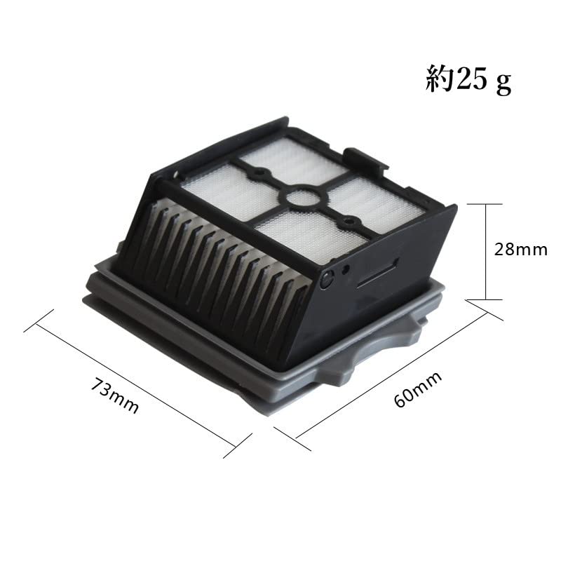 LICHIFIT (Tineco) Tineco Floor One S5 Combo Replacement Vacuum Parts Set, Cordless Vacuum Replacement HEPA Filter and Roller Brush Accessories (2 Roll