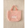 Daiso Winter Together Poggle Tote Bag Pink