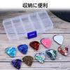 Samcos Set of Guitar with Storage Guitar Suitable for Practice Colorful Teardrop 30-Piece Picks, 0.71mm Thick, Case. Medium-Thick Picks, Beginners,