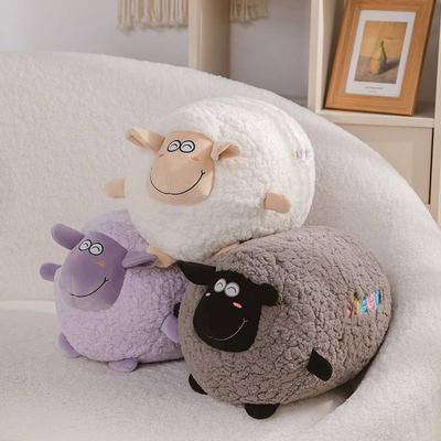Export Market High Quality Long Plush Cute Sheep Stuffed Animal Plush Simulation Lamb Doll Toys for Children Room Decor Present