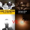 10pcs Auto Signal Light W5W T10LED 5730 8SMD Canbus Error Free 12V 194Map Dome Lights Parking Light Door Light Car Interior Bulb