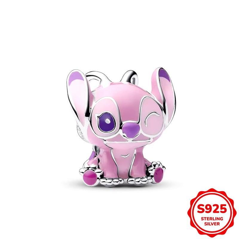 

Stitch Charms Silver 925 Beads Fits 3mm Bracelet Bangle Necklace For Women Pendant Luxury DIY Jewelry Making Fine Gifts