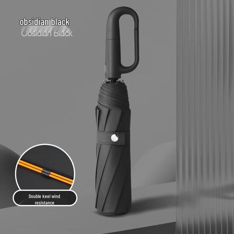 OIMG Automatic Reinforced Folding Sun & Rain Umbrella