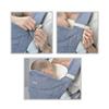 Bebamour Baby Carrier Drool Cover and Drool Pad Set Belt Sucking Pad for Baby Carriers (3-Piece Set) - Pad, 100% Cotton, (White)