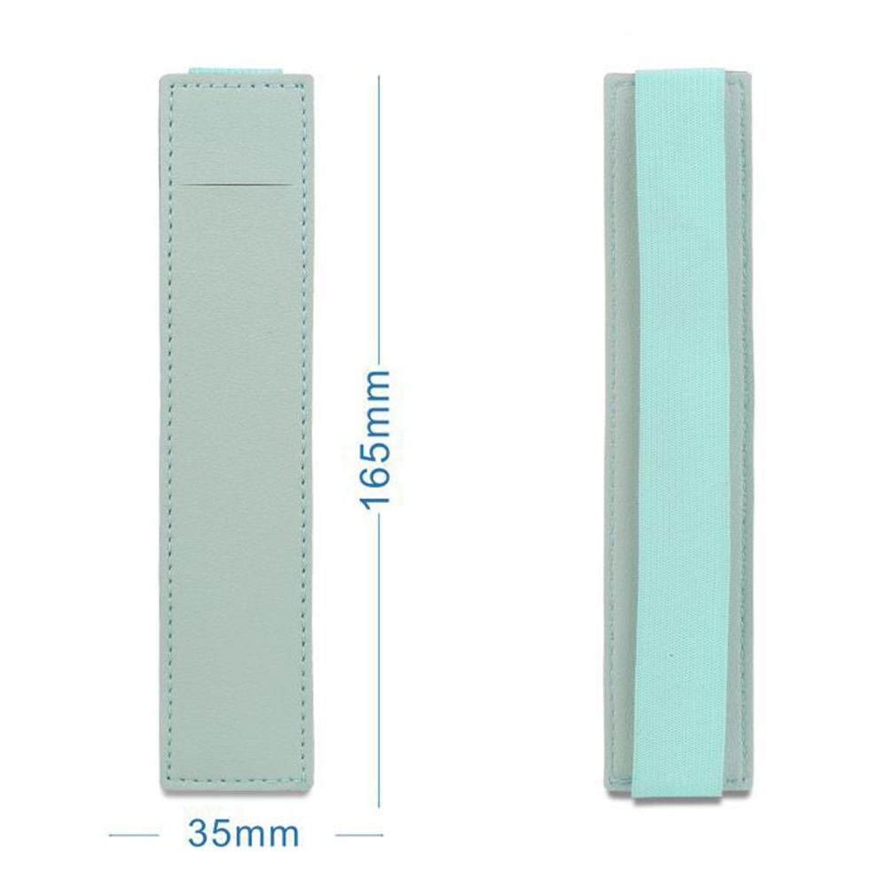 1pc Leather Adjustable Elastic Band Pen Holder, Pen Pouch For Planner, Pen Holder For Notebook, Notebook Pen Holder Wholesale