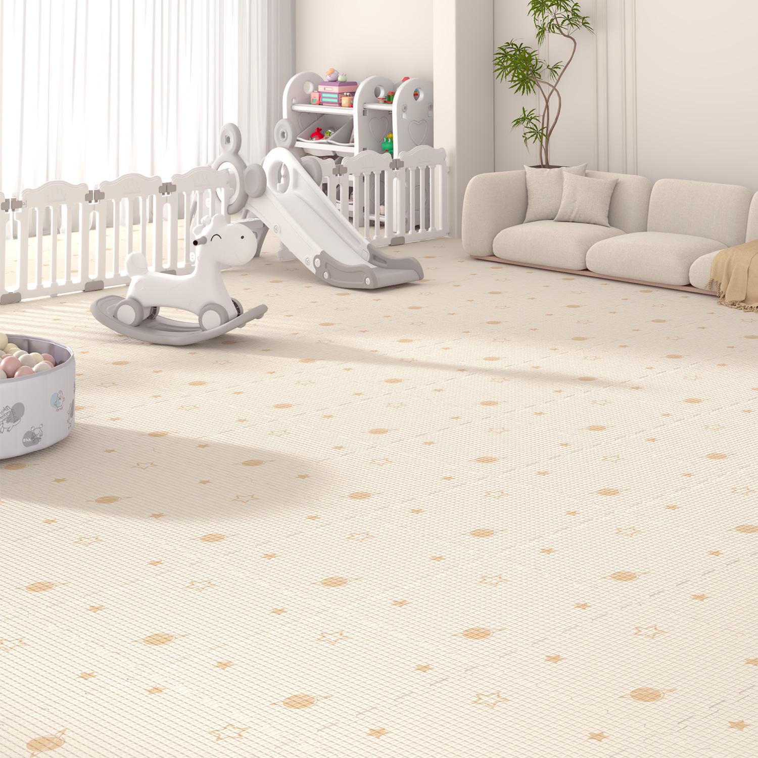 

XPE Climbing Mat: Thick, Odorless, Formaldehyde-Free Baby and Toddler Crawling Mat for Living Room