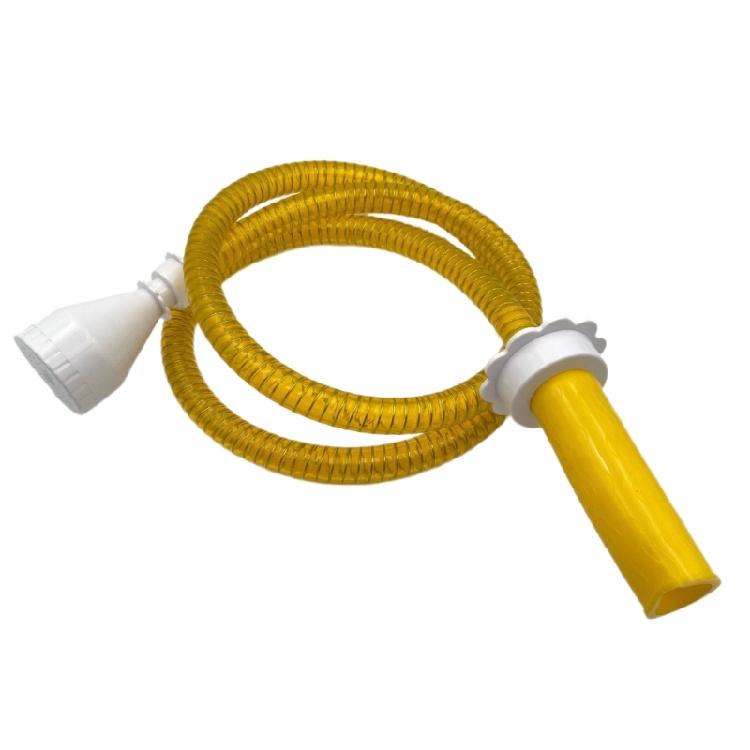 

Twist Free Flexible Shower Hose Heavy Duty ABS Hose Extension with 360 Rotate Joint For Multiple Water Flows Needs 1
