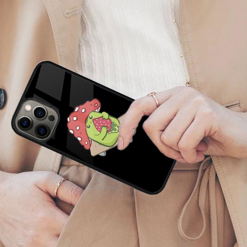 

Frog Skateboard Cute Kawaii Magnetic Phone Case For APPLE iPhone 17 Air 16 14 13 12 Pro Max 15 Plus Wireless MagSafe Cover iPhone 14