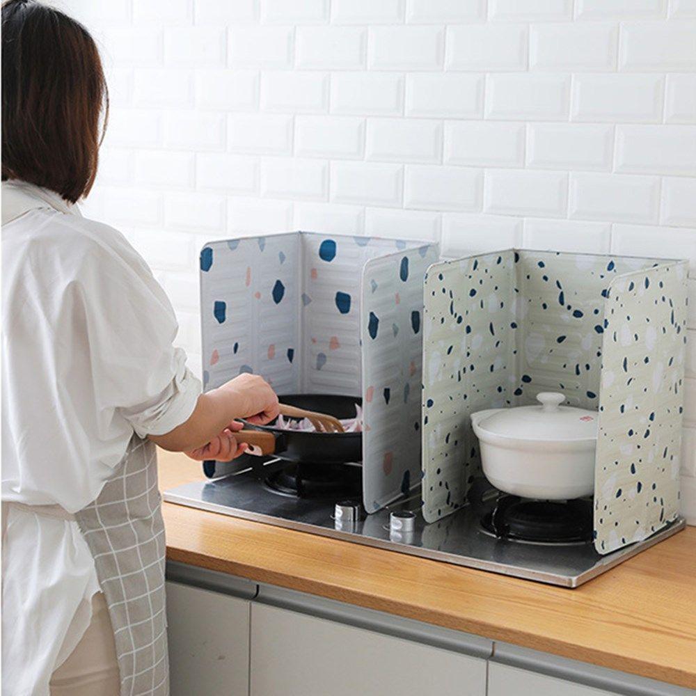 Anti Oil Splash Aluminium Foil Plate Oil Splash Guard Oil Splash Proof Baffle Oil Splatter Screens