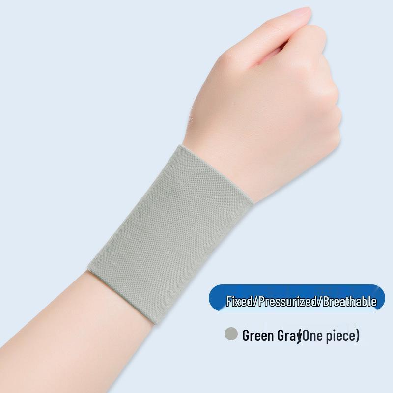Unisex Polssteun voor Tendinitis & Verrekking - Zweetabsorberend, Ideaal voor Badminton & Sport