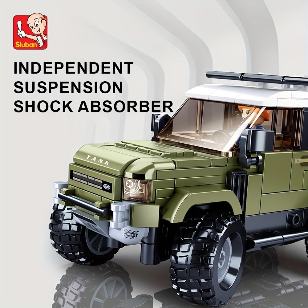 Car Model Building Block Toys, Sport Utility Vehicle Model Creative Diy Toy Assembled Building Blocks Kit, Christmas Gifts