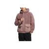 Adidas Bunda s kapucí na zip Boa s vyšívanými pruhy s logem Pánské svrchní oblečení Mystery-Oxide-Red HR4441
