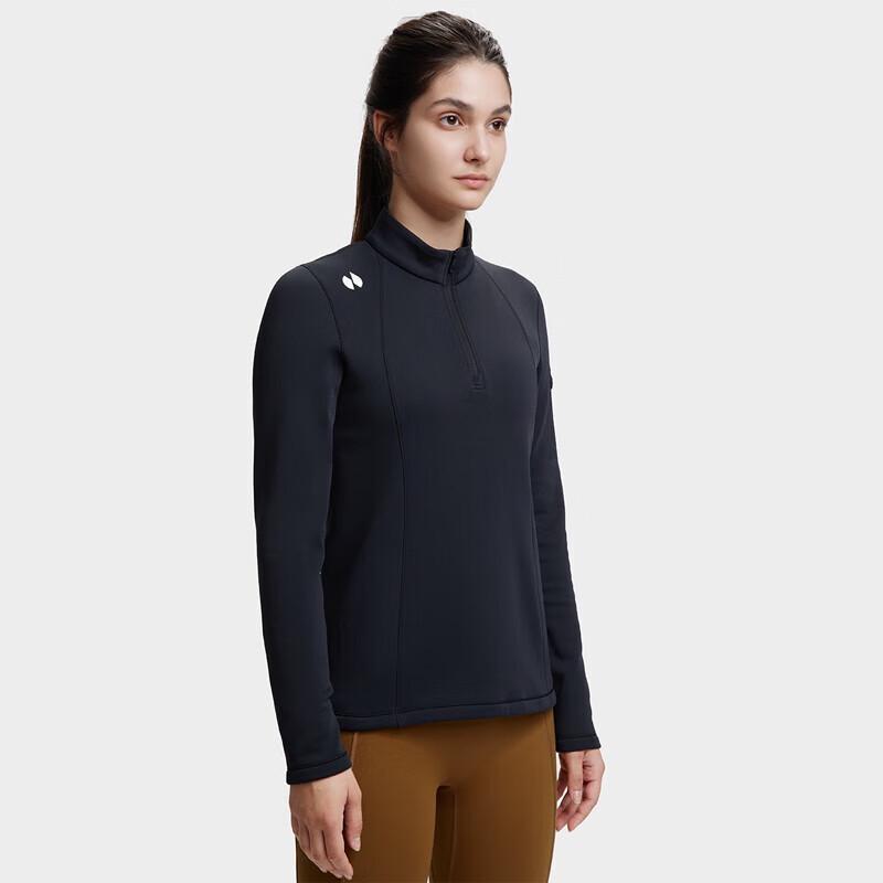 Женский термо топ HOTSUIT с длинным рукавом и клетчатой флисовой подкладкой M