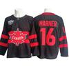 Vintage Ice Hockey Jersey Canada Team Retro Embroidered Practice Shirt Mens Cotton Blend Sportswear Training Fan Wear