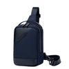 Saszetka męska granatowa wodoodporna torba na ramię miejska biznesowa modna stylowa 2,7 l arctic hunter xb00693blue