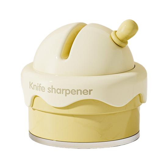 

Точилка для ножей с прочным присоской Карманный поварской нож и точилка для ножей Заточка кремовый