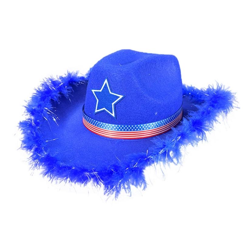 Patriotic Independence Day Outfits American Flag Costumes Accessories 4th of Jul Costume for Dresses Up Cosplay Party