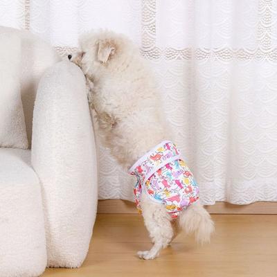 Adjustable Pet Dog Diaper Leak Proof Puppy Nappies Portable Period Panties  Dog