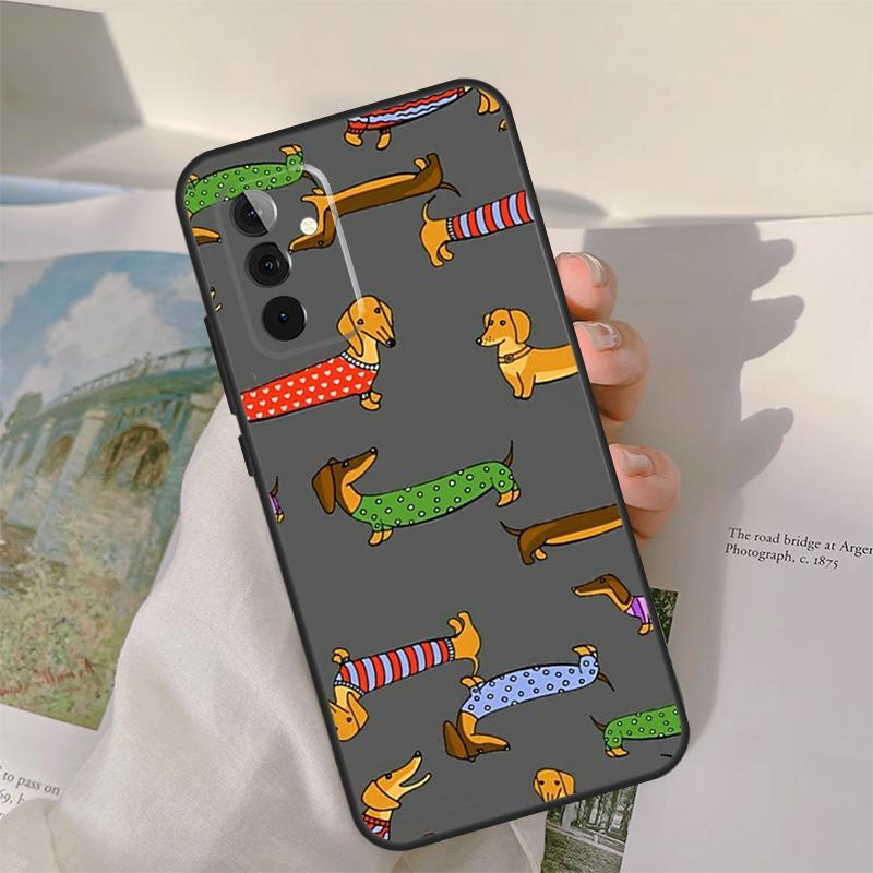 

Dachshund Dog Case For Samsung Galaxy A54 A34 A14 A06 A16 A26 A36 A56 A12 A32 A52 A13 A33 A53 A15 A35 A55 Samsung A52