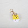 Creative Cute Small Animal Knitting Keychain Pendant Car Bag Decoration Funny Handmade Crochet Doll Ornaments Girls Gifts